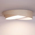 BRILAGI - LED stropné svietidlo VELVET TWIST LED/24W/230V 4000K priemer 55 cm béžová