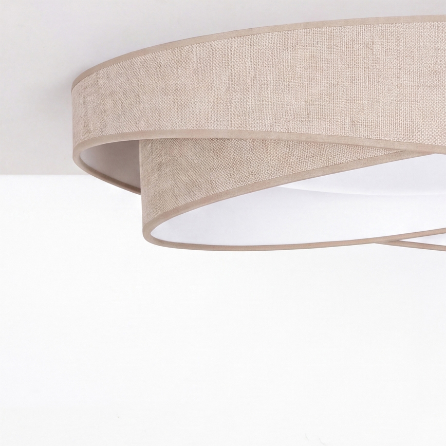 BRILAGI - LED stropné svietidlo VELVET TWIST LED/24W/230V 4000K priemer 55 cm béžová