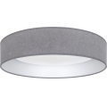 Brilagi – LED stropné svietidlo VELVET VARI, LED 24 W, 230 V, 3000/4000/6500 K (nastaviteľná teplota svetla), priemer 45 cm, sivé