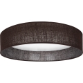 Brilagi - LED stropné svietidlo VELVET VARI LED/24W/230V 3000/4000/6500K pr. 45 cm hnedá