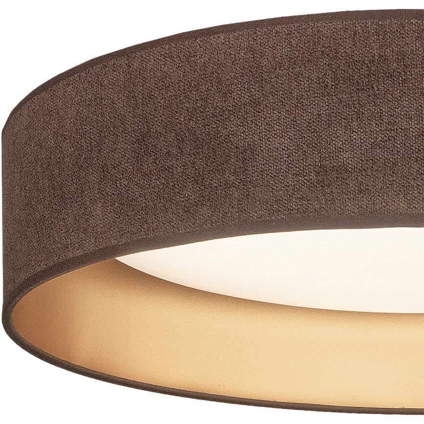Brilagi - LED stropné svietidlo VELVET VARI LED/24W/230V 3000/4000/6500K priemer 45 cm hnedá/zlatá