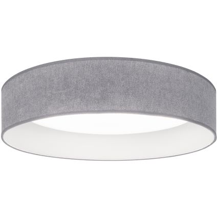 Brilagi – LED stropné svietidlo VELVET VARI, LED 24 W, 230 V, 3000/4000/6500 K (nastaviteľná teplota svetla), priemer 45 cm, sivé