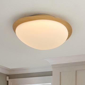 Brilagi - LED stropné svietidlo VISBY WOOD LED/18W/230V pr. 38 cm hnedá