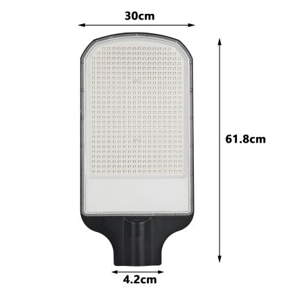 Brilagi - LED uličné svietidlo URBANLIGHT LED/250W/230V čierne IP65
