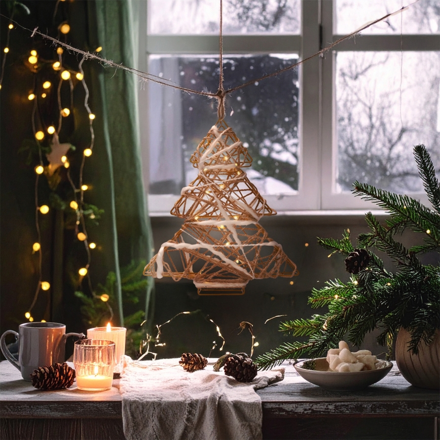 Brilagi - LED vianočná dekorácia LED/2xAA 34x31 cm stromček