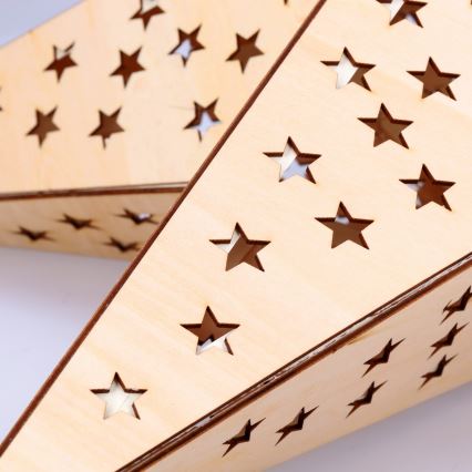 Brilagi - LED vianočná dekorácia LED/2xAA 59x55 cm hviezda