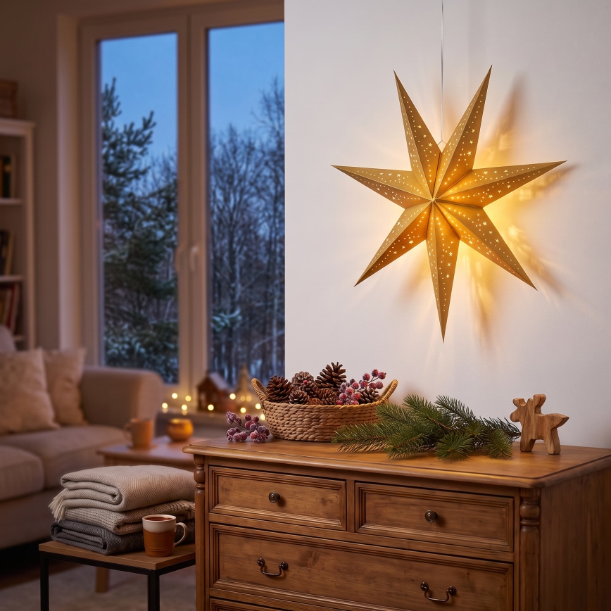 BRILAGI - LED Vianočná dekorácia LED/2xAA 60 cm hviezda