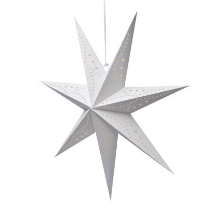 Brilagi - LED vianočná dekorácia LED/2xAA 60 cm hviezda teplá biela