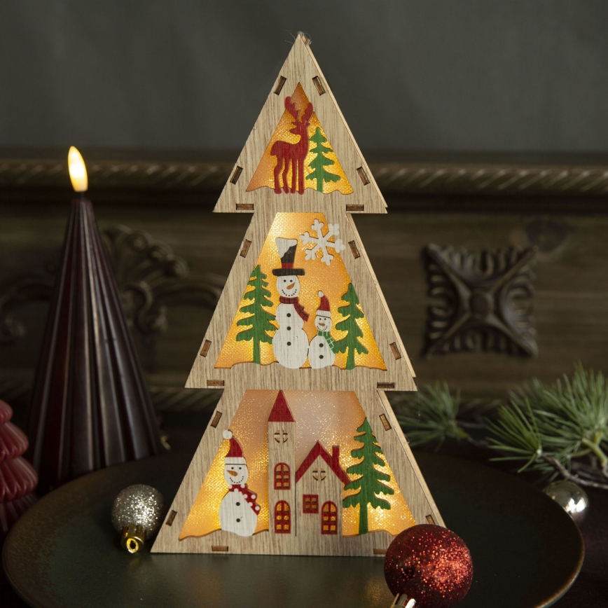 Brilagi - LED vianočná dekorácia LED/2xAA stromček