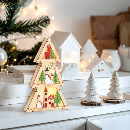 Brilagi - LED vianočná dekorácia LED/2xAA stromček