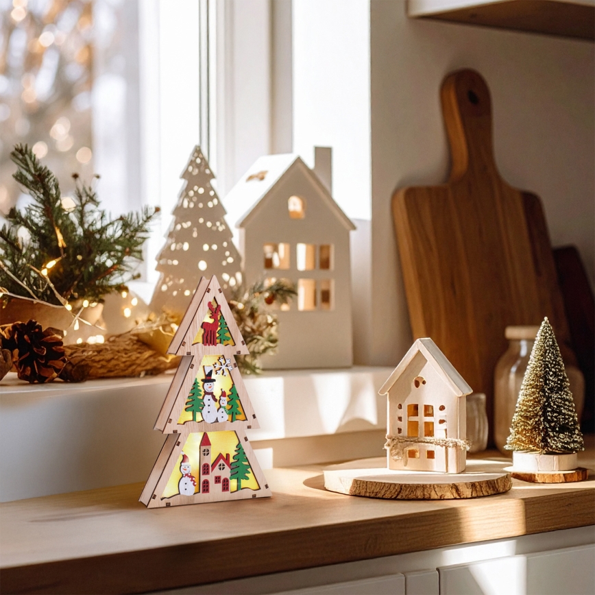 Brilagi - LED vianočná dekorácia LED/2xAA stromček