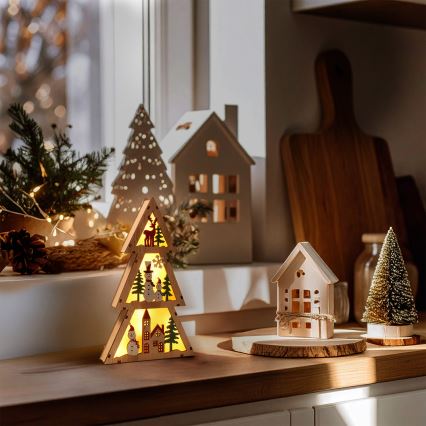 Brilagi - LED vianočná dekorácia LED/2xAA stromček