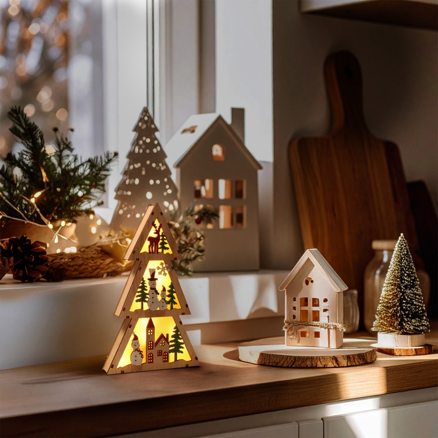 Brilagi - LED vianočná dekorácia LED/2xAA stromček