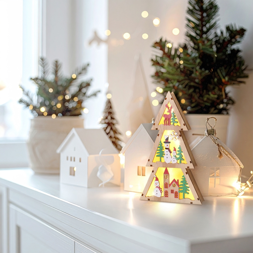 Brilagi - LED vianočná dekorácia LED/2xAA stromček