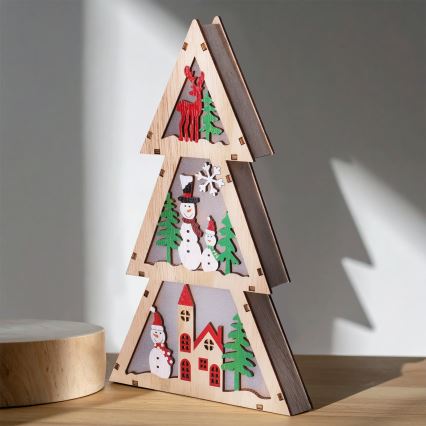 Brilagi - LED vianočná dekorácia LED/2xAA stromček