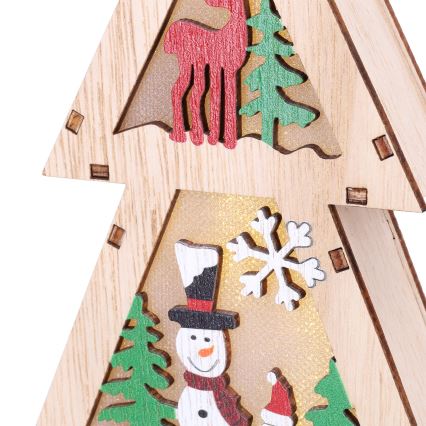 Brilagi - LED vianočná dekorácia LED/2xAA stromček