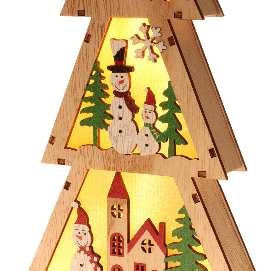 Brilagi - LED vianočná dekorácia LED/2xAA stromček