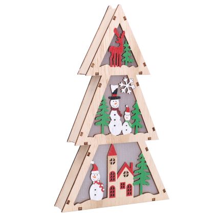 Brilagi - LED vianočná dekorácia LED/2xAA stromček