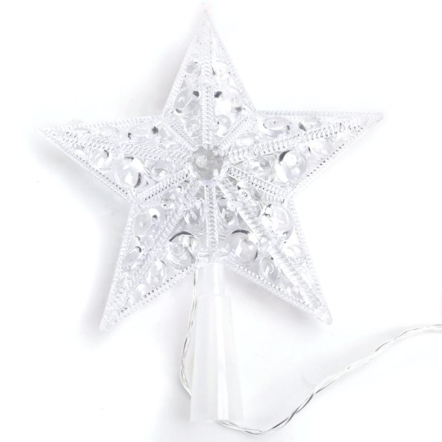 BRILAGI - LED Vianočná dekorácia LED/3xAA 21 cm hviezda teplá biela