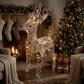 BRILAGI - LED vianočná dekorácia LED/3xAA 42 cm sob teplá biela