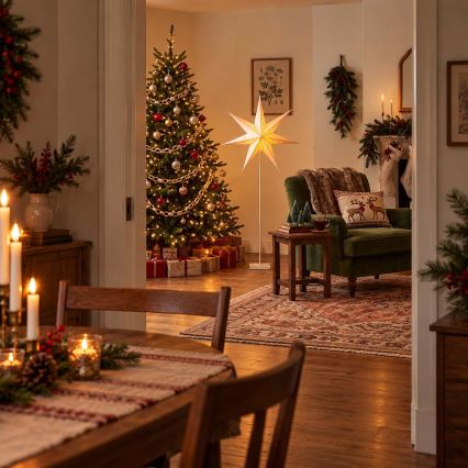 BRILAGI - LED Vianočná dekorácia LED/3xAA 60 cm hviezda