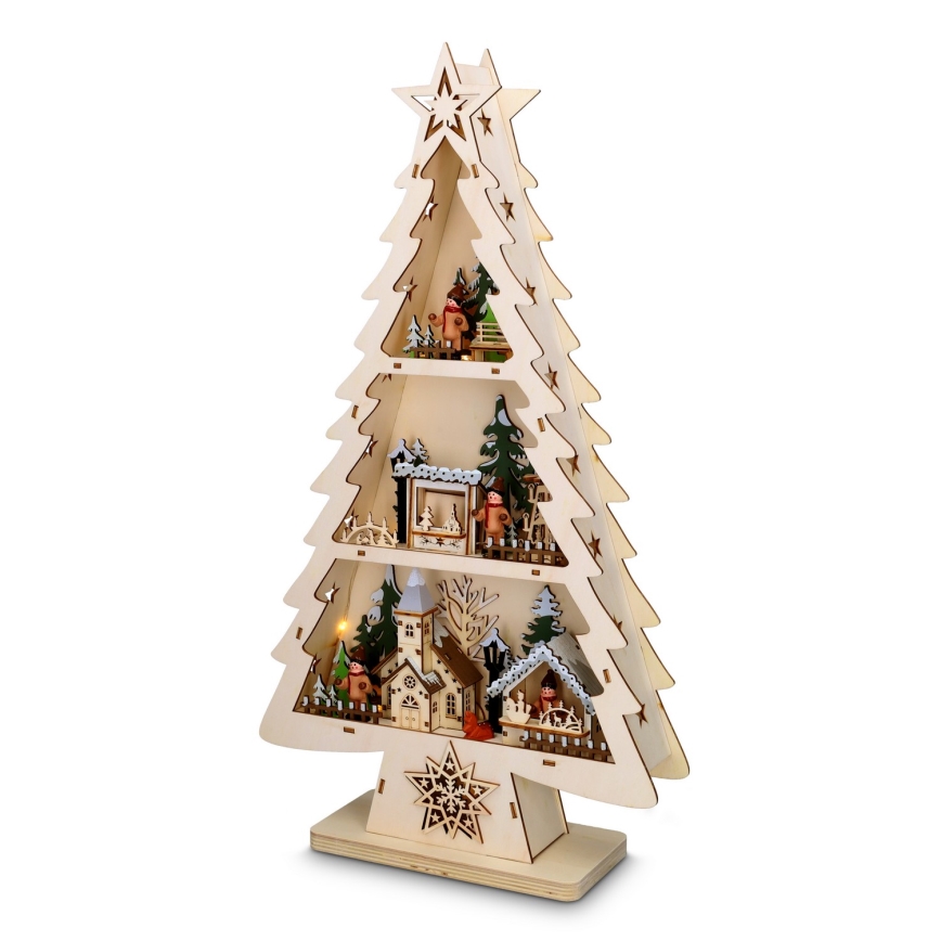 Brilagi - LED vianočná dekorácia LED/3xAA stromček