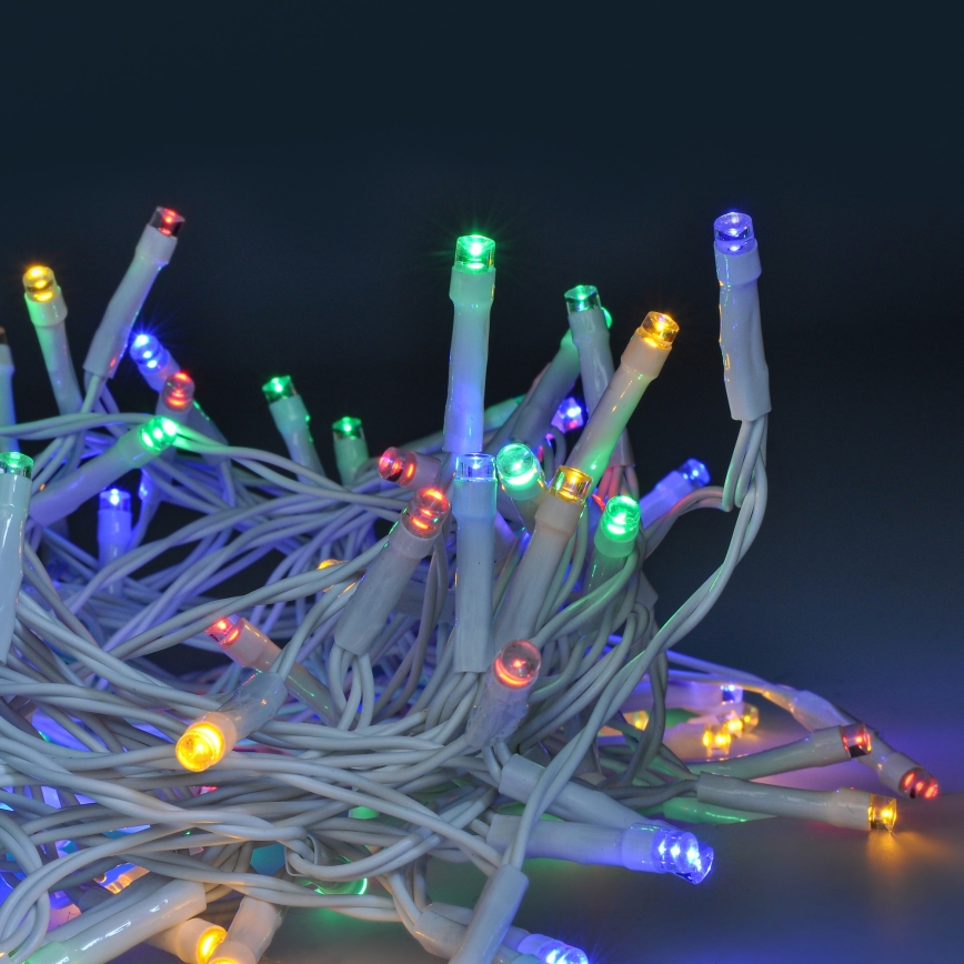 Brilagi - LED Vianočná vonkajšia reťaz 120xLED/8 funkcií/3xAA 9,5m IP44 multicolor + diaľkové ovládanie