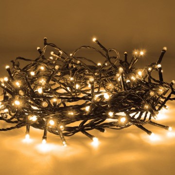 Brilagi - LED Vianočná vonkajšia reťaz 300xLED/8 funkcií 35 m IP44 teplá biela