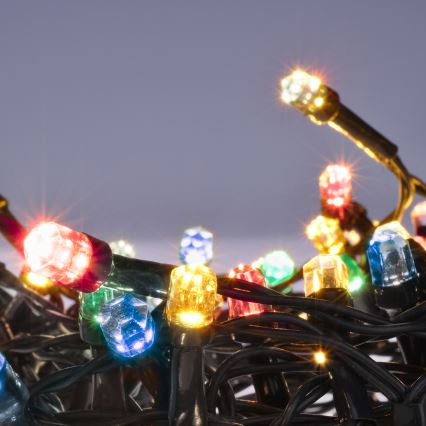 Brilagi - LED vianočný vonkajší reťaz 200xLED/2 režimy 25m IP44 viacfarebný