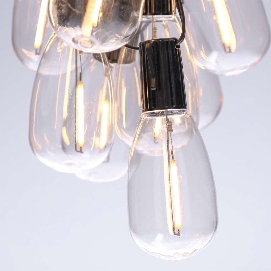 Brilagi - LED vonkajší dekoračný svetelný reťazec 10×LED/3×AA 3,2 m IP44 teplá biela