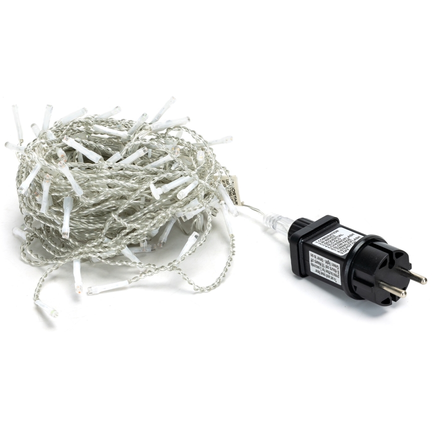 Brilagi - LED Vonkajší  reťaz 200xLED/8 funkcií 13x0,6m IP44 studená biela