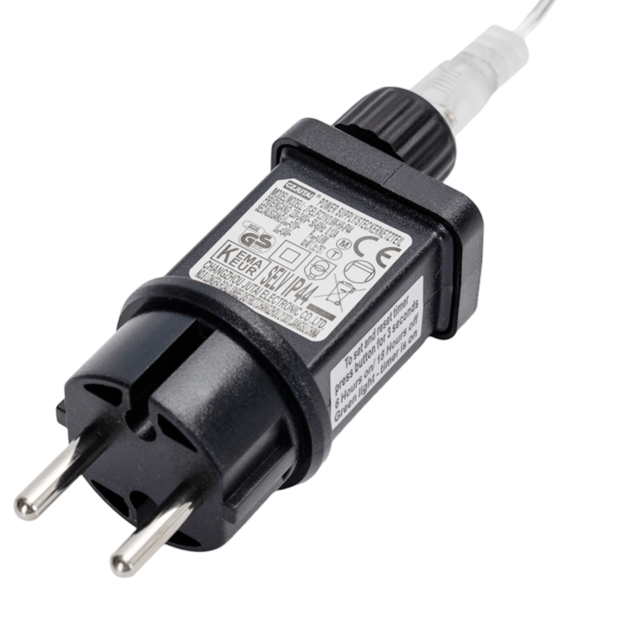 Brilagi - LED Vonkajší  reťaz 200xLED/8 funkcií 13x0,6m IP44 studená biela