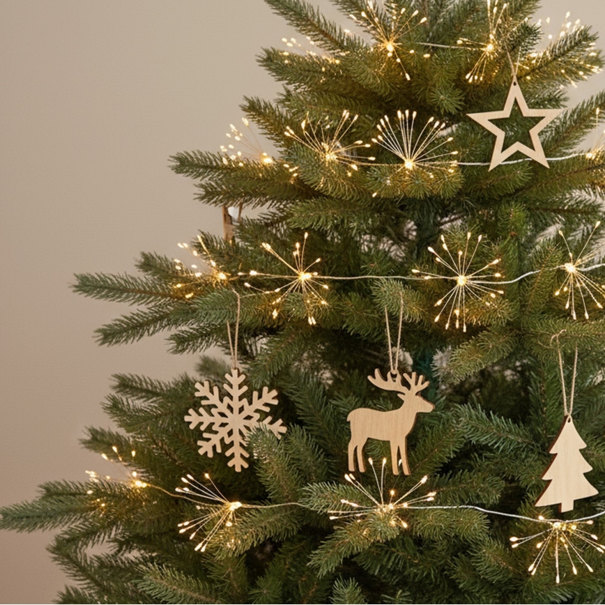 Brilagi - LED vonkajší svetelný reťazec 150xLED 5m IP44 teplá biela ohnostroj