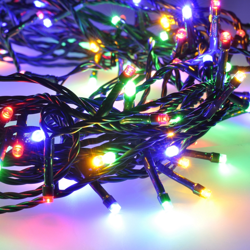 Brilagi - LED vonkajší svetelný reťazec 200× LED / 8 funkcií, 23 m, IP44, viacfarebný