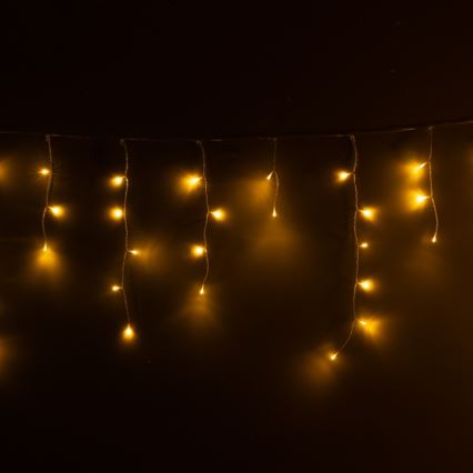 Brilagi - LED vonkajší vianočný reťaz 400xLED/8 funkcií 23m IP44 teplá biela