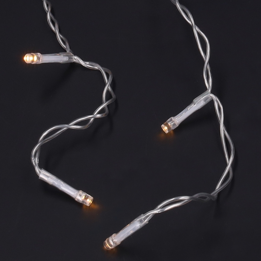 Brilagi - LED vonkajší vianočný reťaz 400xLED/8 funkcií 23m IP44 teplá biela