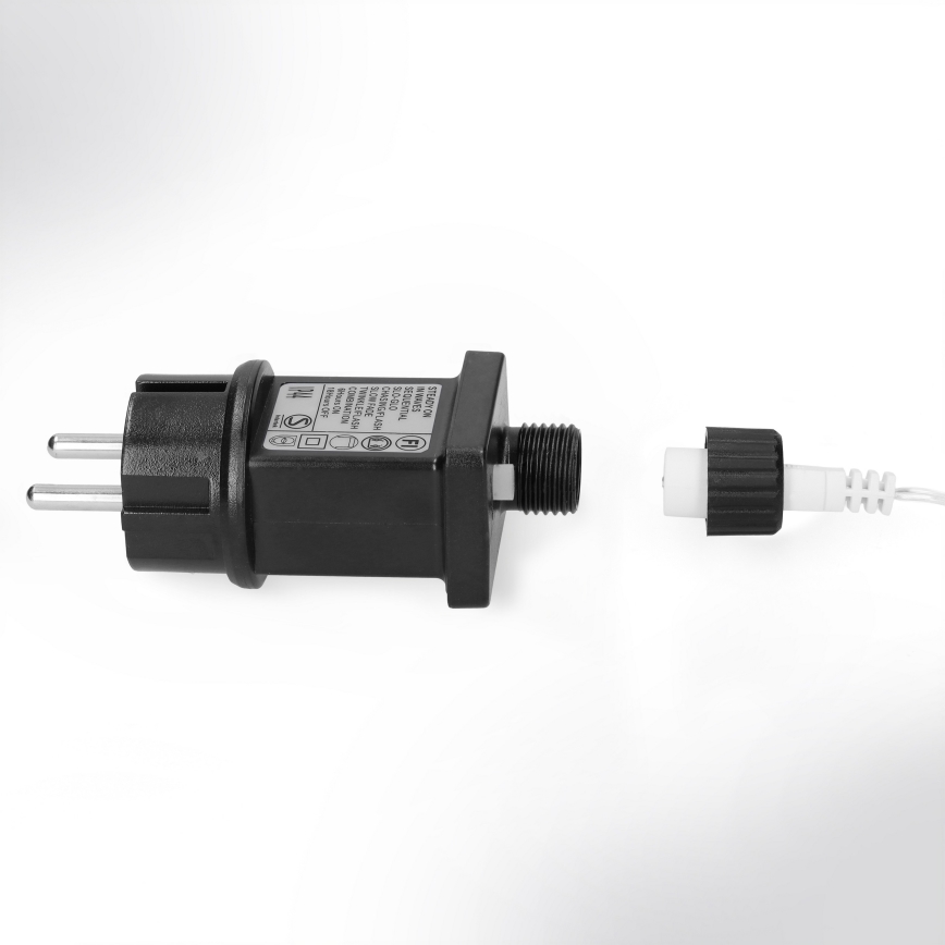 Brilagi - LED Vonkajší vianočný reťaz 200xLED/8 funkcií 13m IP44 studená biela rampúchy