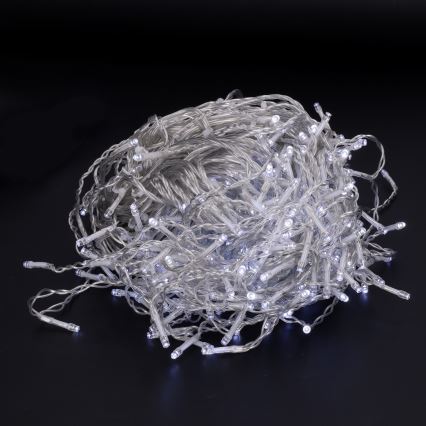 Brilagi - LED vonkajší vianočný reťazec 400 LED / 8 režimov, 23 m, IP44, studená biela