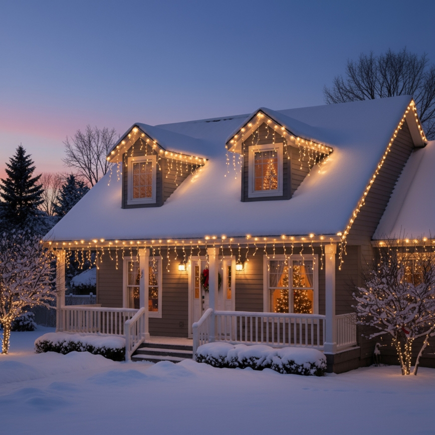 Brilagi - LED vonkajší vianočný reťazec 400×LED/8 funkcií 23 m IP44 teplá biela