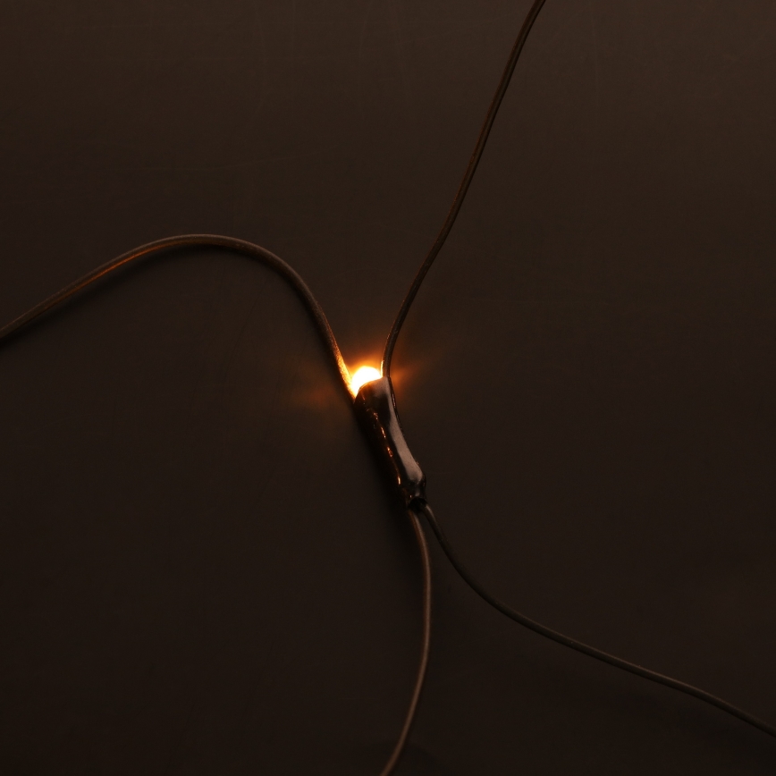 Brilagi - LED vonkajší vianočný záves 160xLED 7x2m IP44 teplá biela