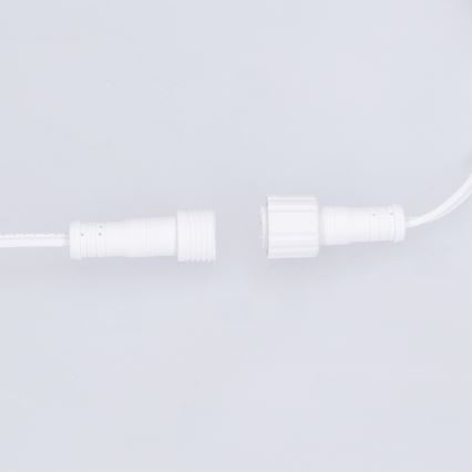 Brilagi - LED vonkajšia dekoratívna svetelná reťaz GIRLANDA 10xE12/0,6W/230V 8m biela IP44 teplá biela