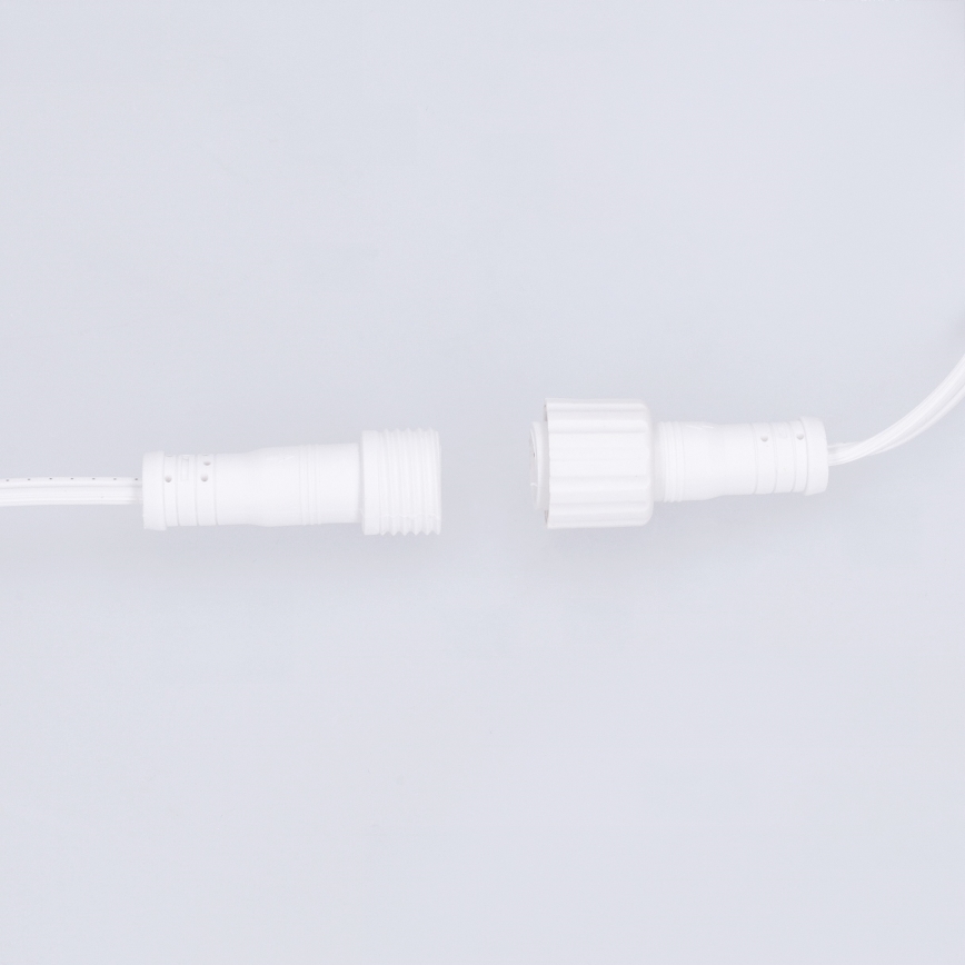 Brilagi - LED vonkajšia dekoratívna svetelná reťaz GIRLANDA 10xE12/0,6W/230V 8m biela IP44 teplá biela