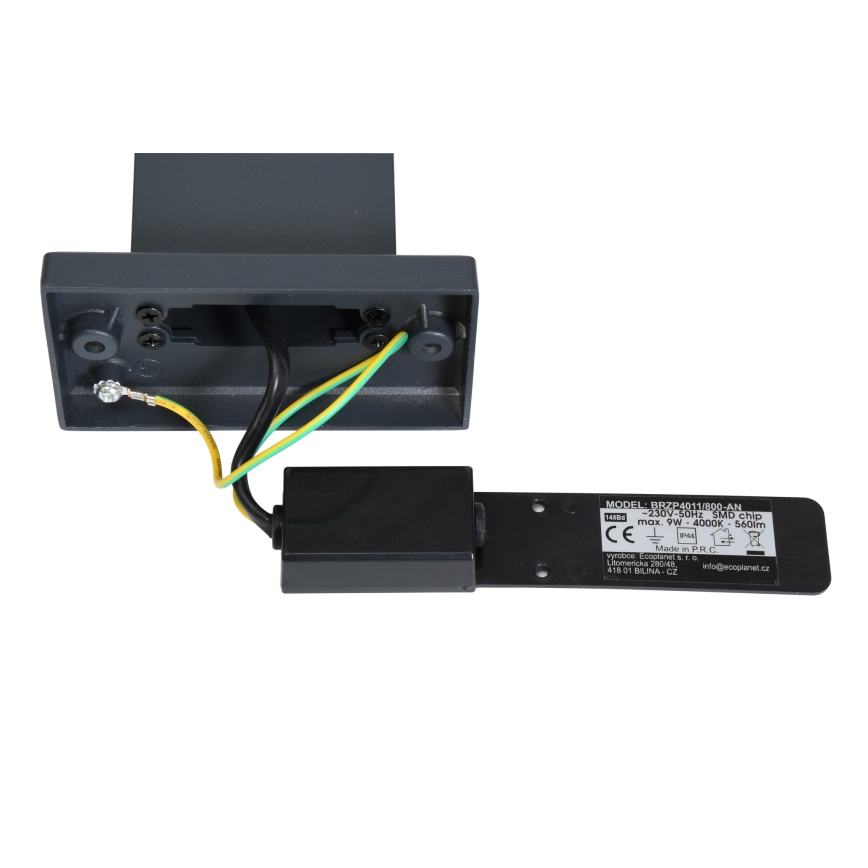 Brilagi - LED Vonkajšia lampa ARCELO LED/9W/230V 80 cm IP44