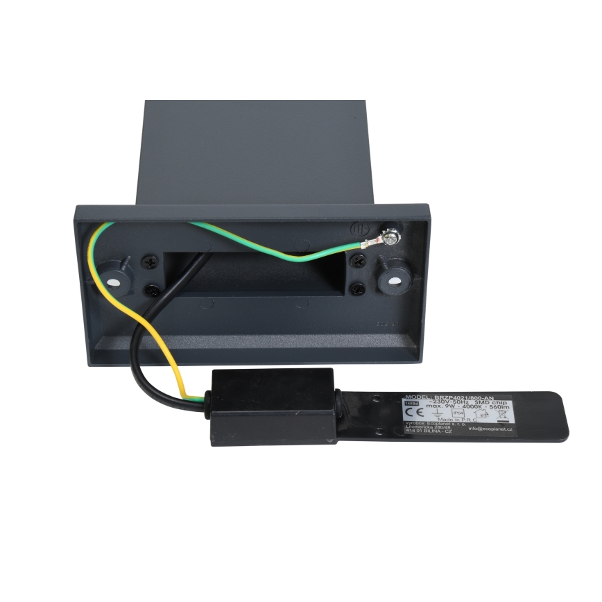 Brilagi - LED Vonkajšia lampa ARCELO LED/9W/230V 80 cm IP54