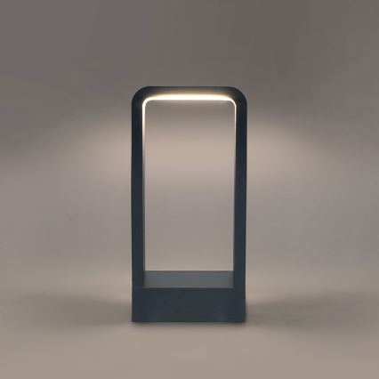 Brilagi - LED Vonkajšia lampa BARI LED/7W/230V 3000/4000/6000K antracit IP54 30 cm