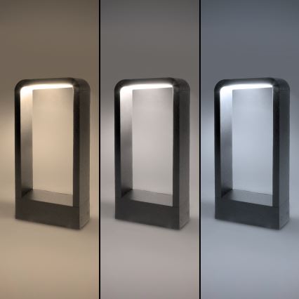 Brilagi - LED Vonkajšia lampa BARI LED/7W/230V 3000/4000/6000K antracit IP54 30 cm