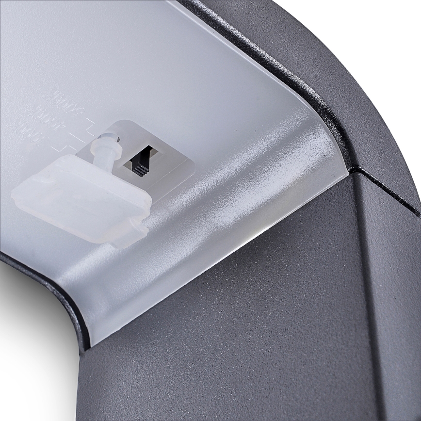 Brilagi - LED Vonkajšia lampa BARI LED/7W/230V 3000/4000/6000K antracit IP54 30 cm