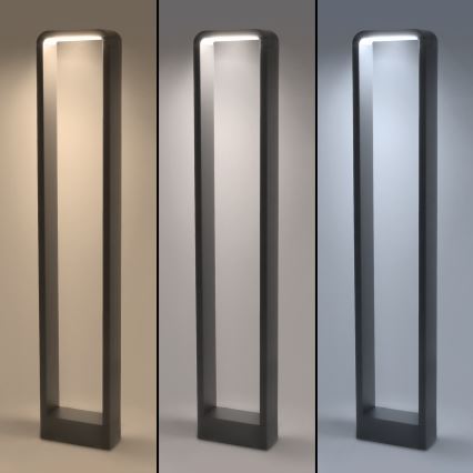 Brilagi - LED Vonkajšia lampa BARI LED/7W/230V 3000/4000/6000K antracit IP54 80 cm