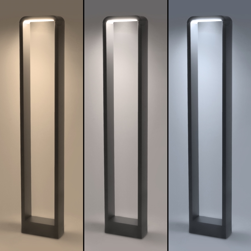 Brilagi - LED Vonkajšia lampa BARI LED/7W/230V 3000/4000/6000K antracit IP54 80 cm