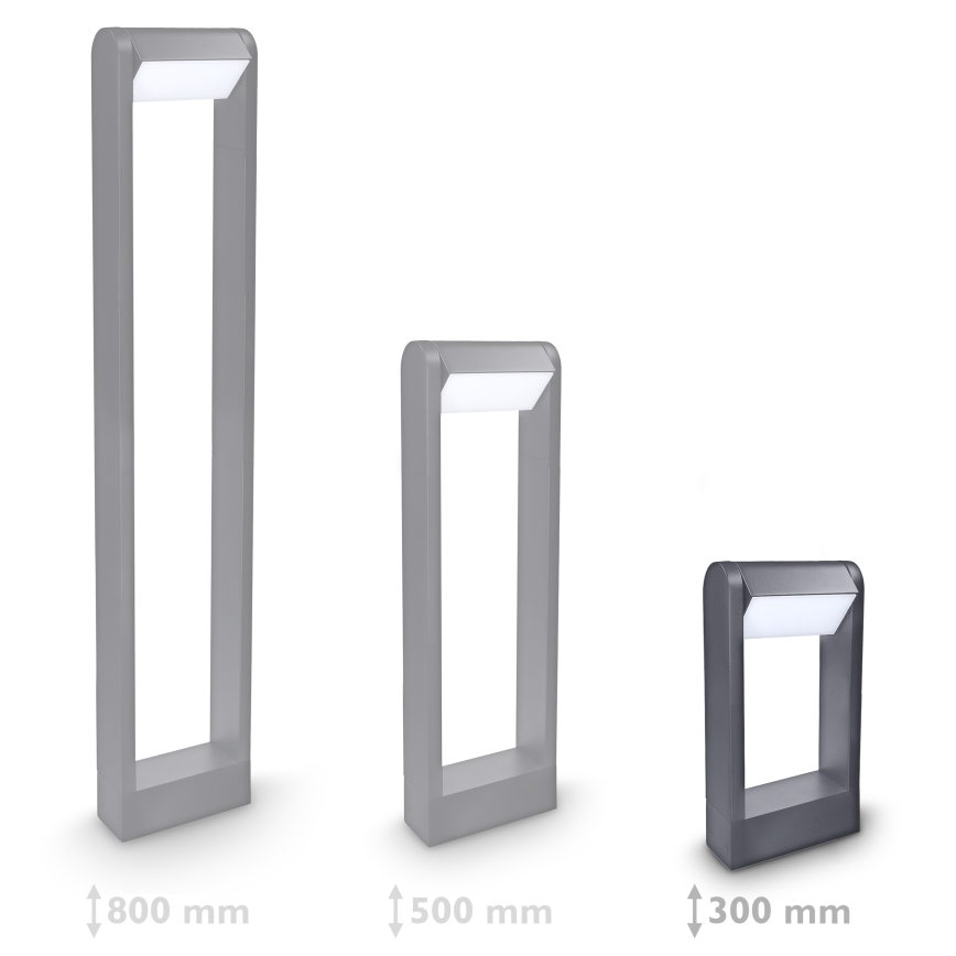 Brilagi - LED Vonkajšia lampa CROTONE LED/7W/230V antracit IP54 30 cm